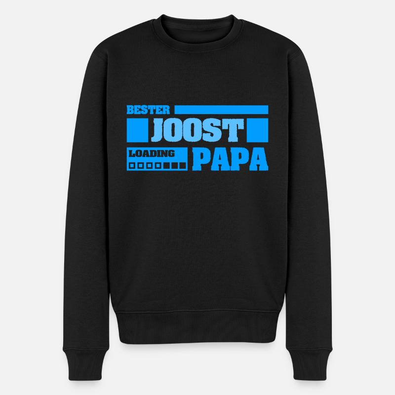 Joost als Vorname - Männer Premium Bio Pullover - Schwarz