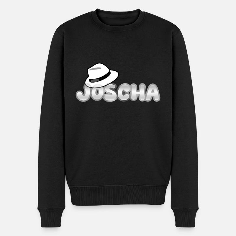 Joscha - Pull Premium bio Homme - noir