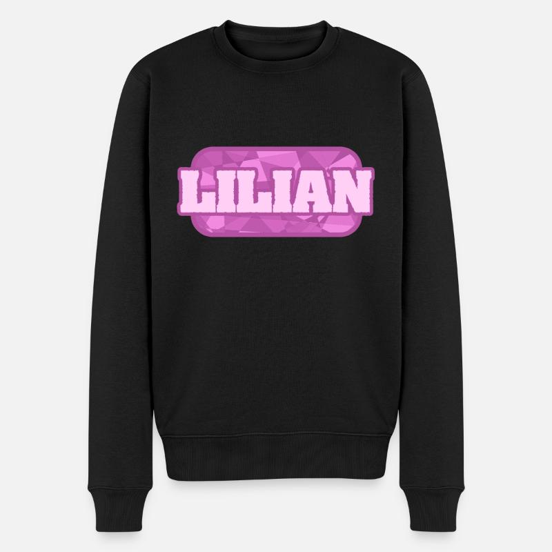 Lilian - Pull Premium bio Homme - noir