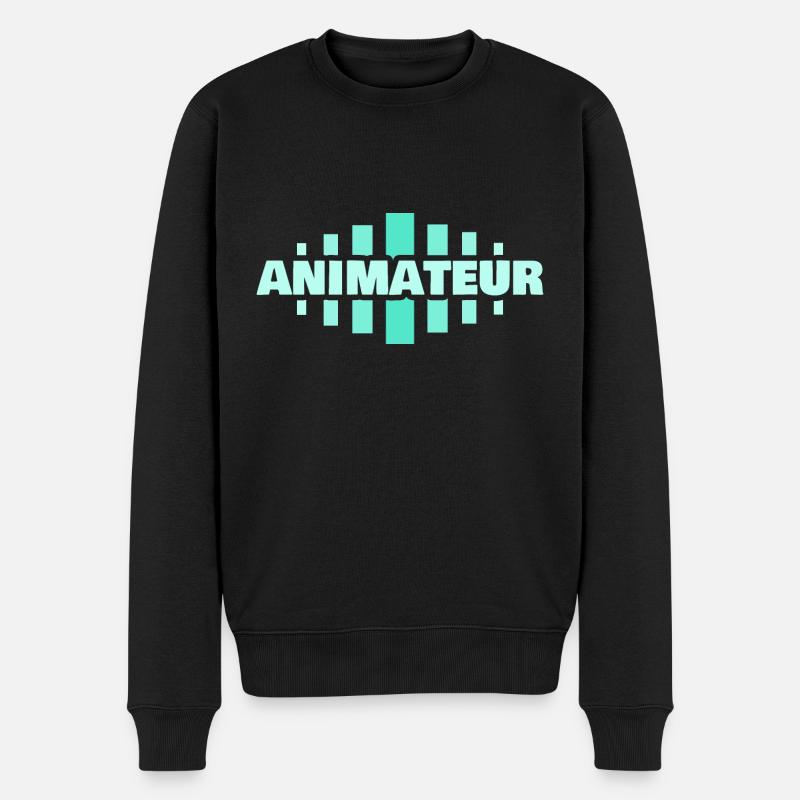 Profession : Animateur - Pull Premium bio Homme - noir