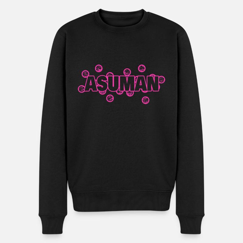 Asuman en tant qu’Asuman - Pull Premium bio Homme - noir