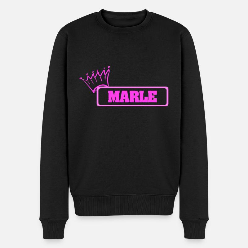 Cadeau pour Marle - Pull Premium bio Homme - noir