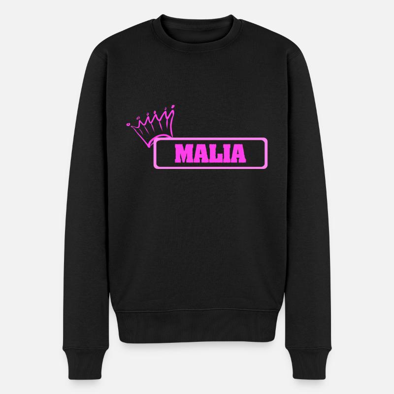 Couronne Malia - Pull Premium bio Homme - noir