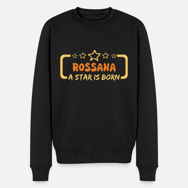 Cadeau pour Rossana - Pull Premium bio Homme - noir
