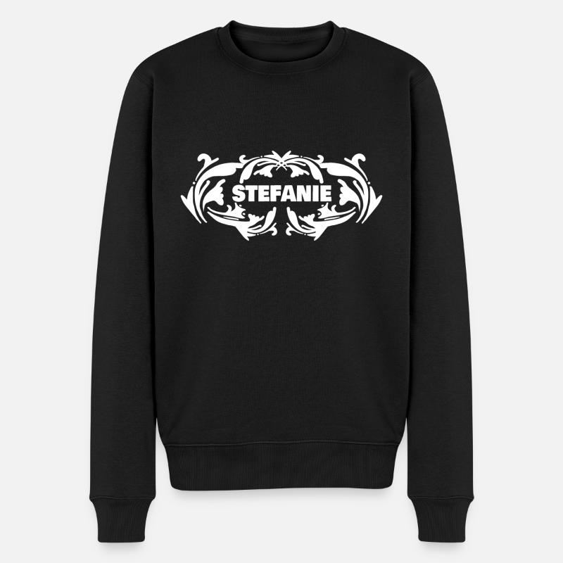 Stefanie - Pull Premium bio Homme - noir