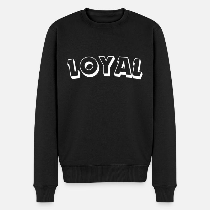 Loyauté loyale - Pull Premium bio Homme - noir