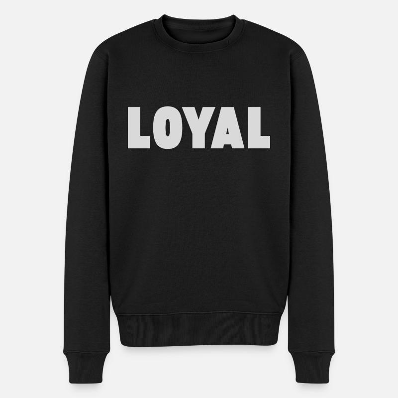 Loyauté loyale - Pull Premium bio Homme - noir