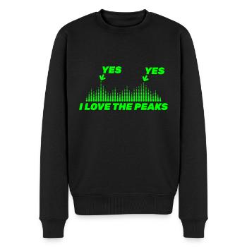 Bass I love Bass Techno Hardstyle Jumpstyle - Pull Premium bio Homme - noir - Devant - Nico (187cm)