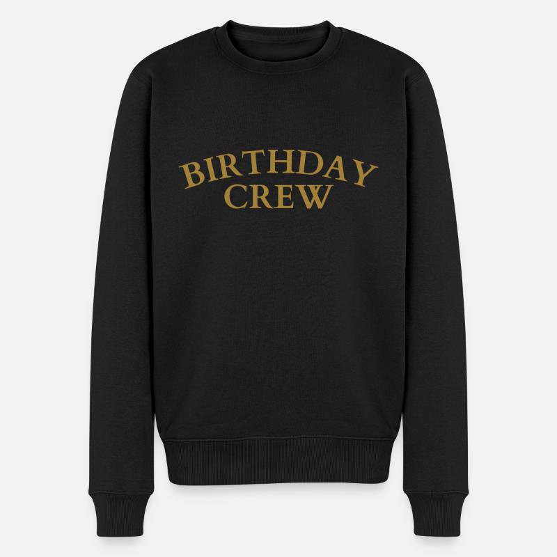Équipage d’anniversaire - Pull Premium bio Homme - noir
