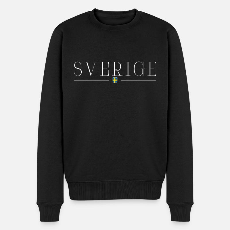 J’adore la Suède - Pull Premium bio Homme - noir