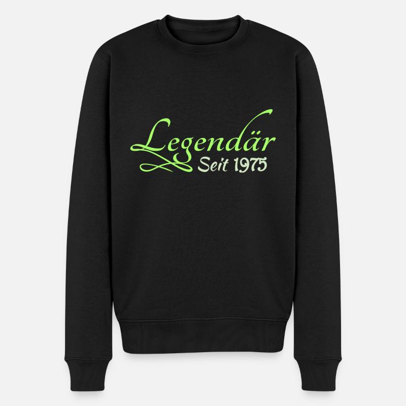 1975 - Pull Premium bio Homme - noir