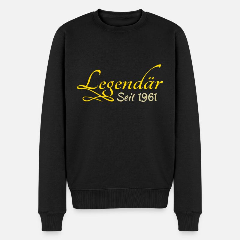 Légendaire 1961 - Pull Premium bio Homme - noir