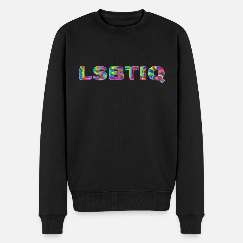 LGBTIQ - Pull Premium bio Homme - noir