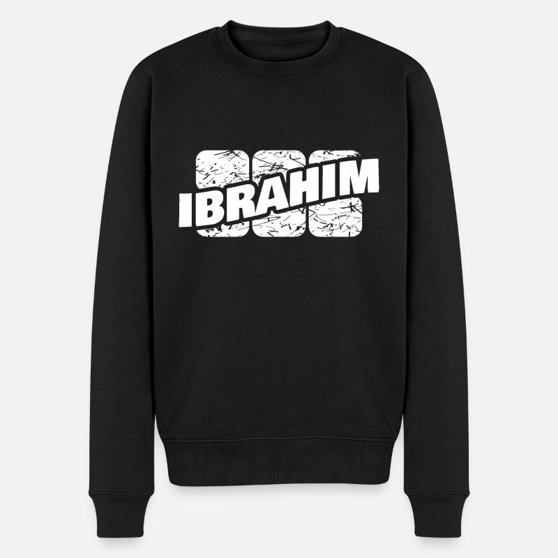Ibrahim Ibrahim - Pull Premium bio Homme - noir