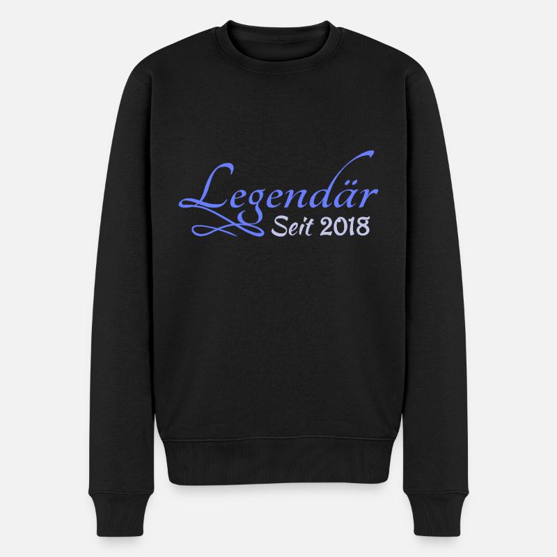 2018 2018 - Pull Premium bio Homme - noir