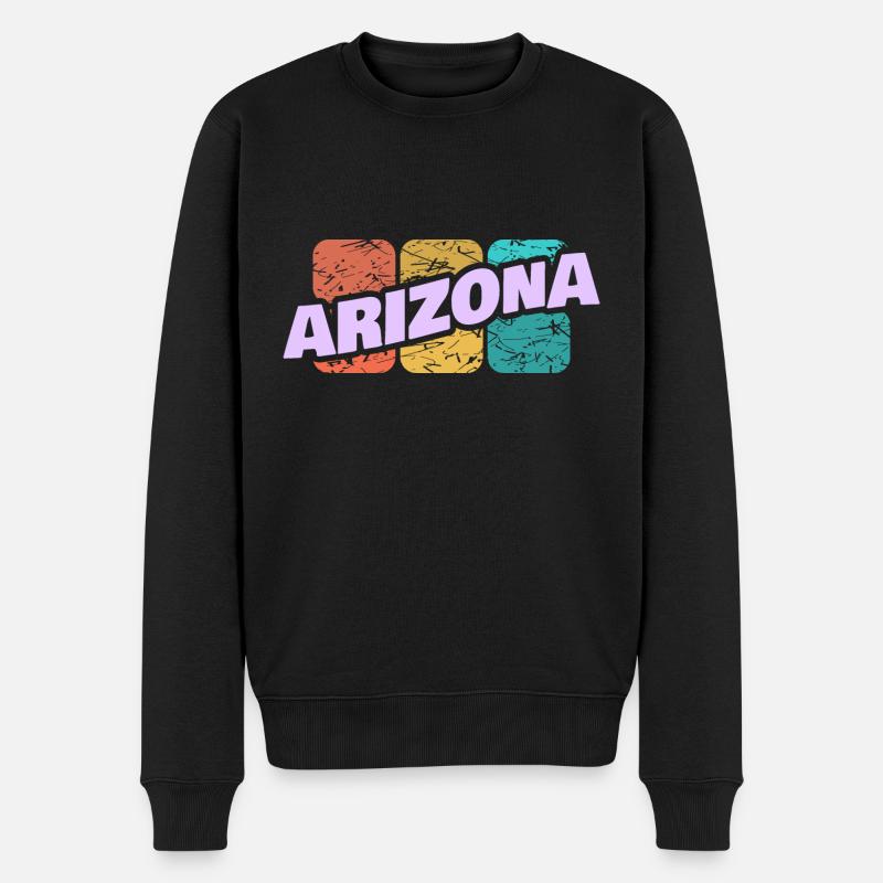 Cadeau pour l’Arizona - Pull Premium bio Homme - noir