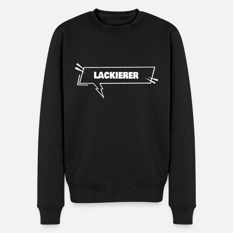 Le peintre comme éducation - Pull Premium bio Homme - noir