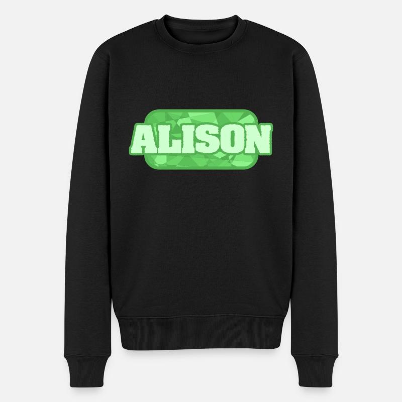 Cadeau pour Alison - Pull Premium bio Homme - noir