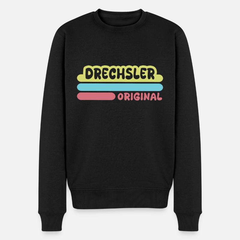 Drechsler comme prénom - Pull Premium bio Homme - noir