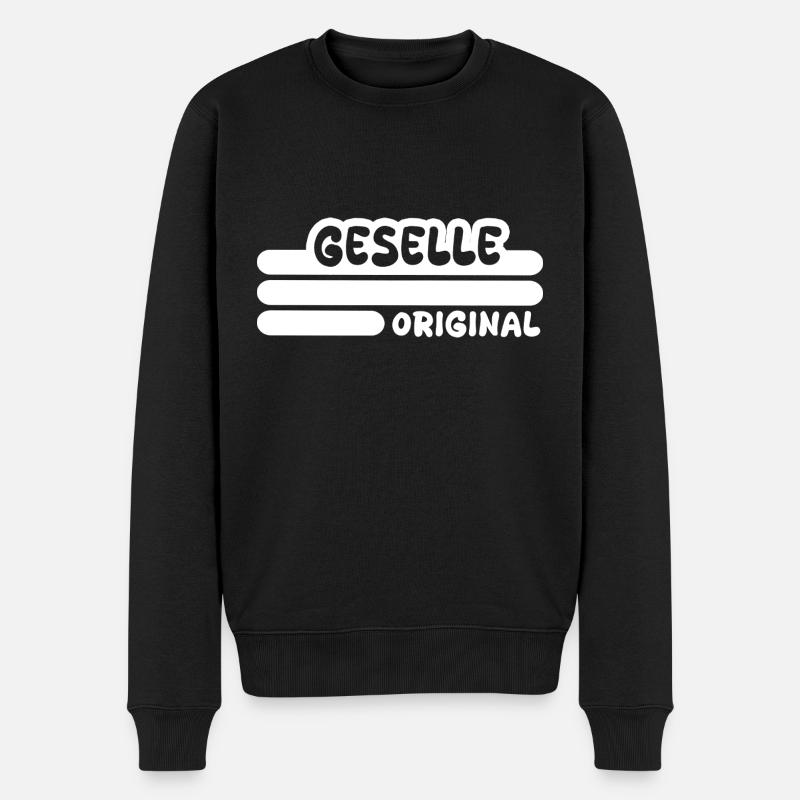 Beruf Geselle - Männer Premium Bio Pullover - Schwarz