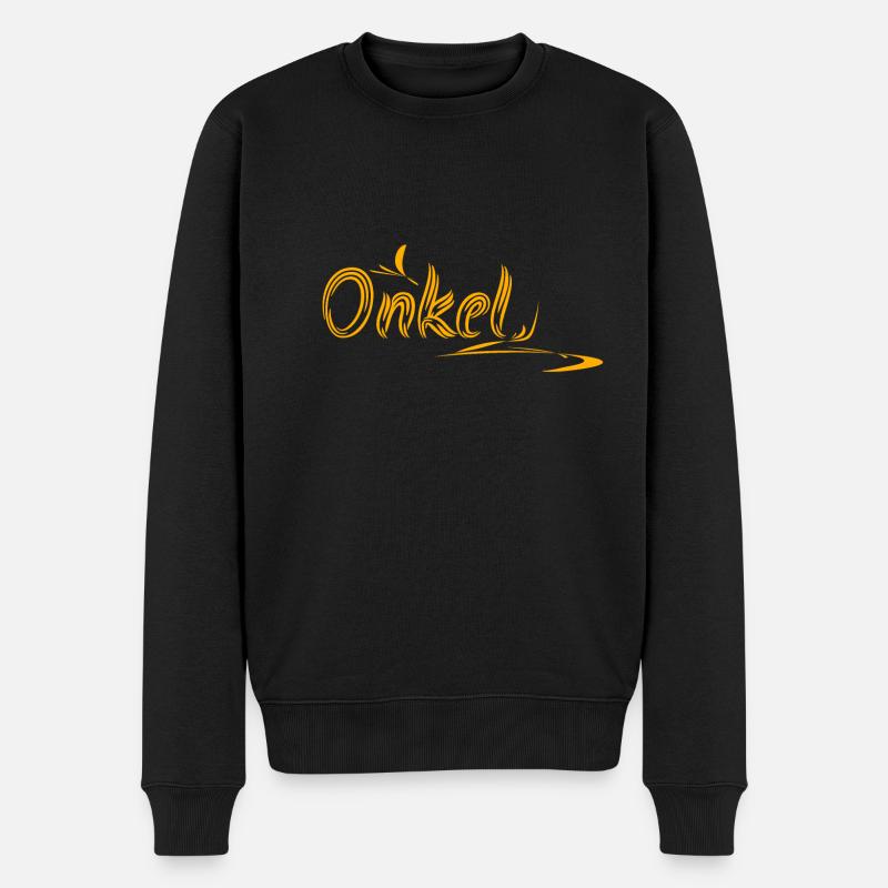Oncle Oncle - Pull Premium bio Homme - noir
