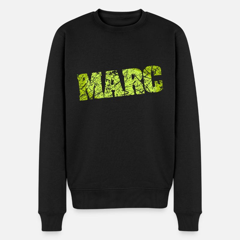 Marc : Marc - Pull Premium bio Homme - noir