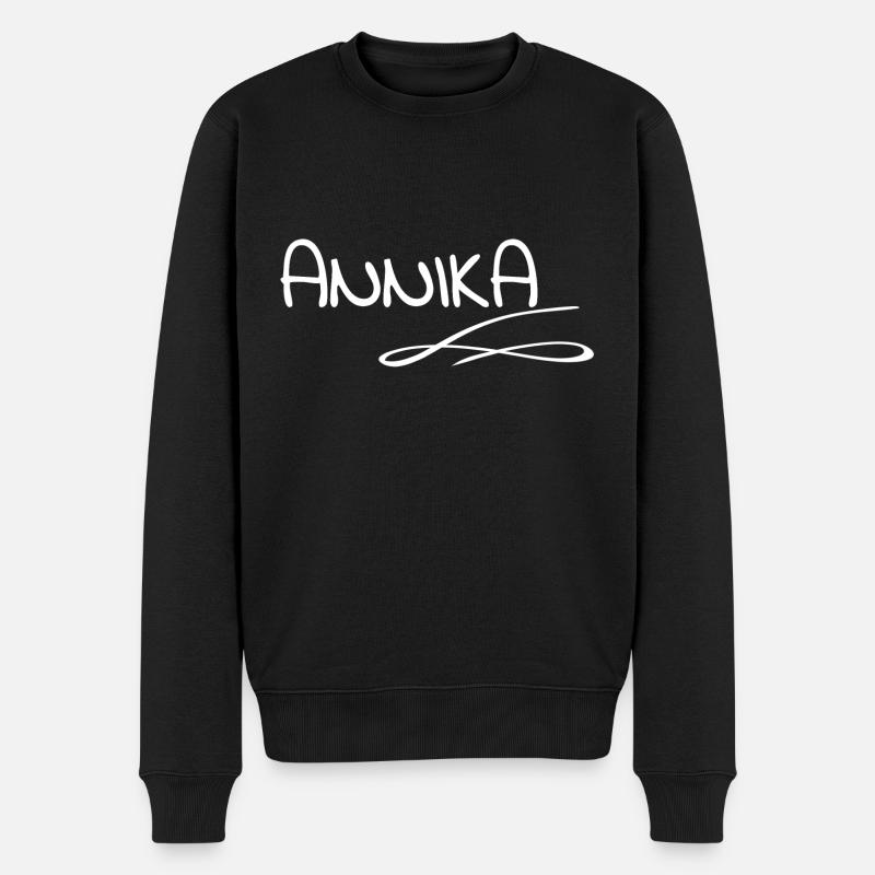 Cadeau pour Annika - Pull Premium bio Homme - noir