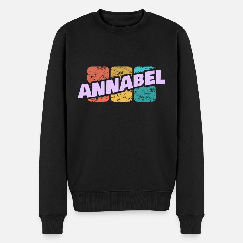 Annabel Annabel - Pull Premium bio Homme - noir