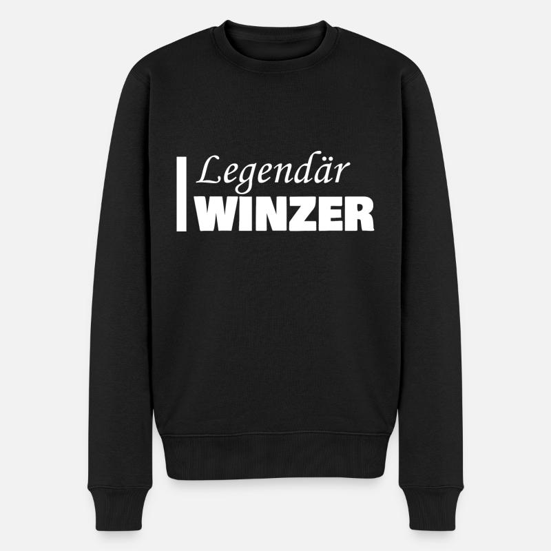 Vigneron - Pull Premium bio Homme - noir