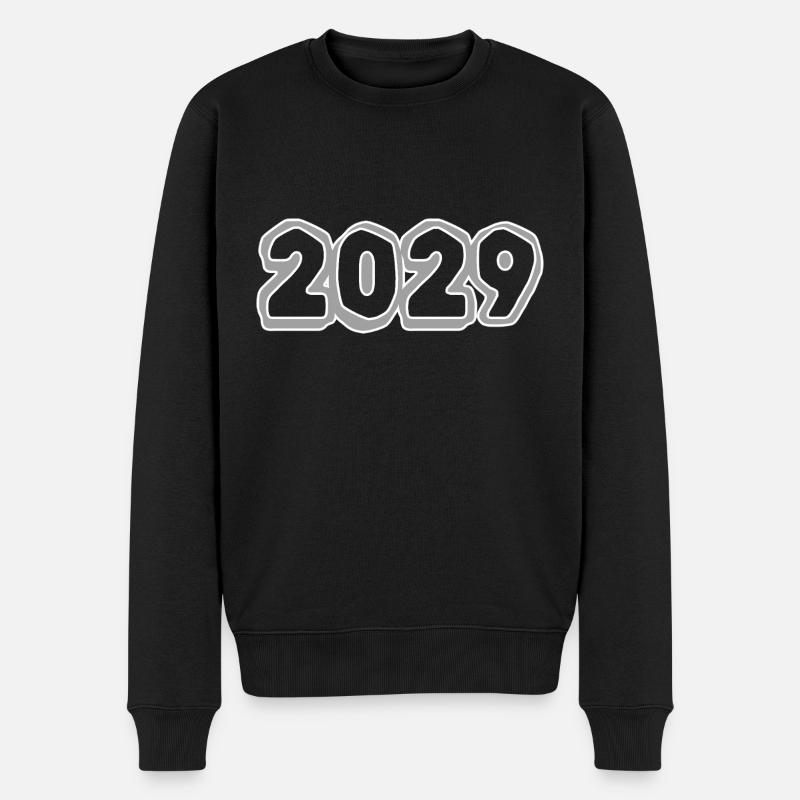 Né en 2029 - Pull Premium bio Homme - noir