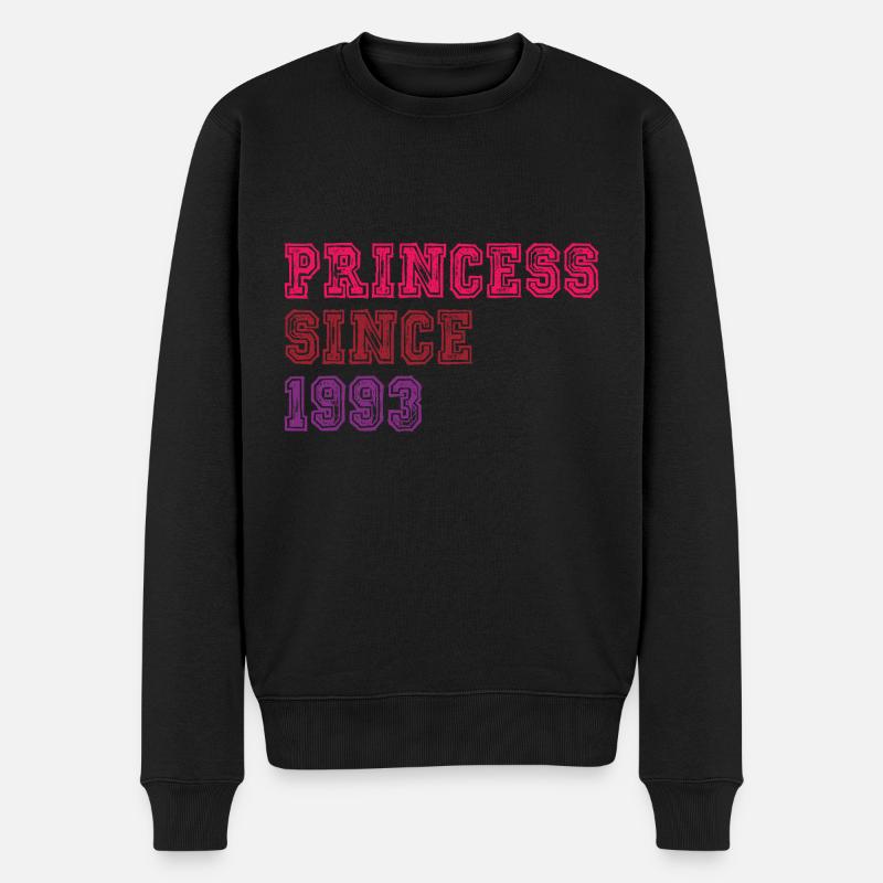 1993 Anniversaire Princesse - Pull Premium bio Homme - noir