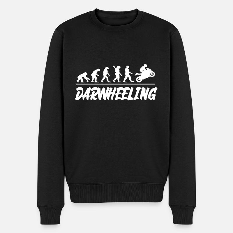 darwheeling - Pull Premium bio Homme - noir