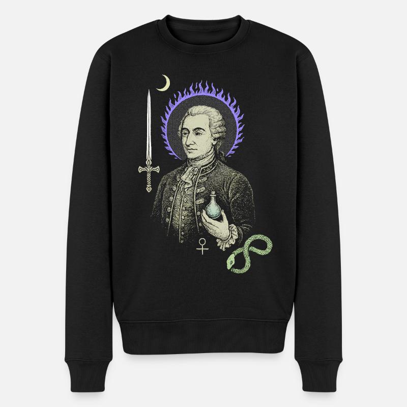 Saint-Germain - Pull Premium bio Homme - noir