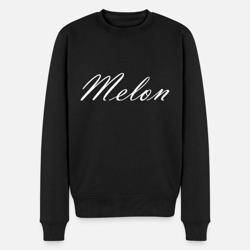 Melon Friend Fantasy - Pull Premium bio Homme - noir