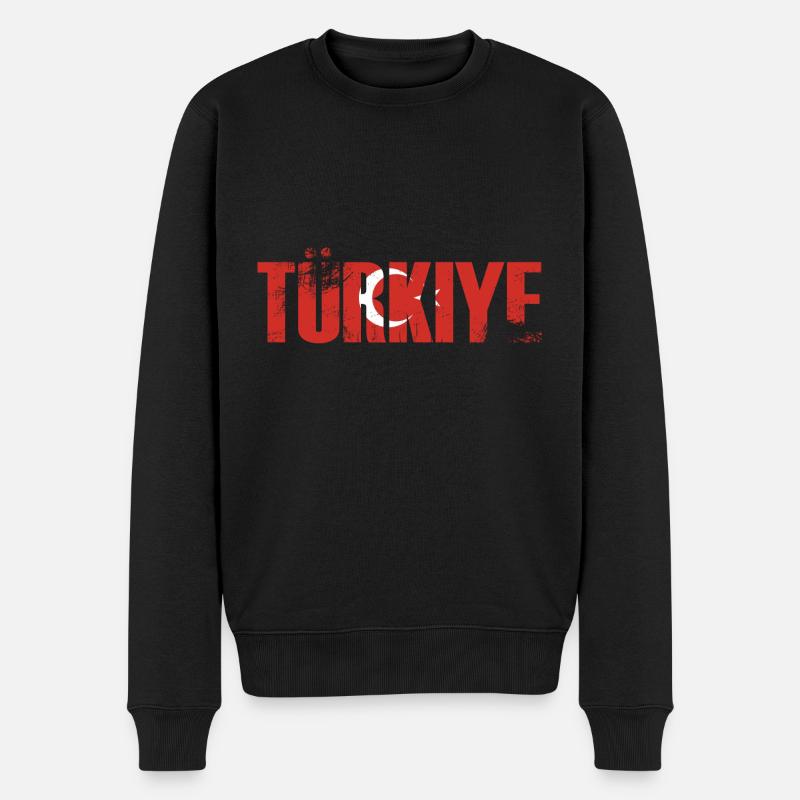 Turquie Osmanli turc - Pull Premium bio Homme - noir
