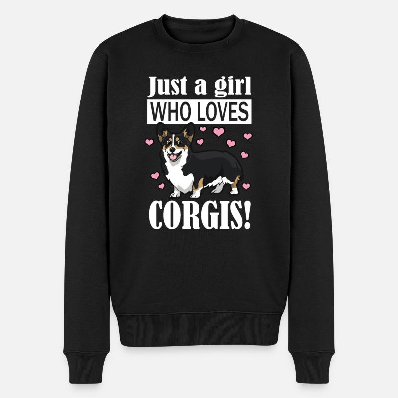 Corgi - Pull Premium bio Homme - noir