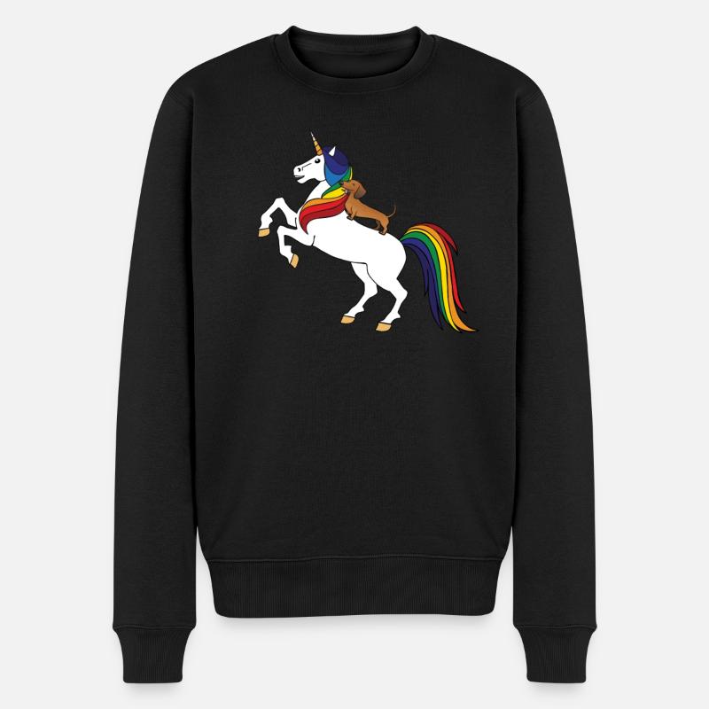 Teckel - Pull Premium bio Homme - noir