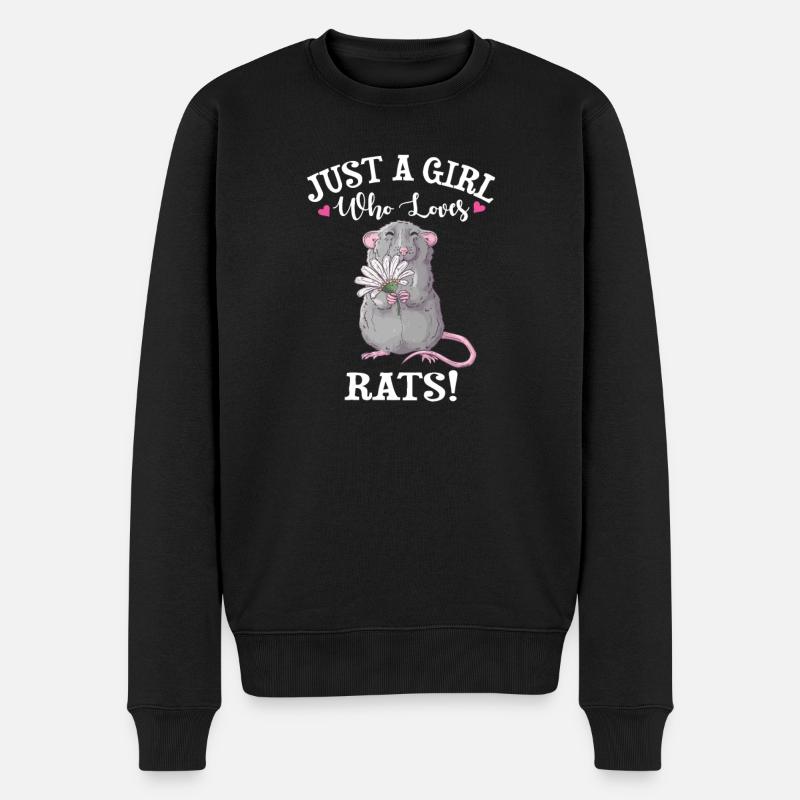 Rat de compagnie - Pull Premium bio Homme - noir