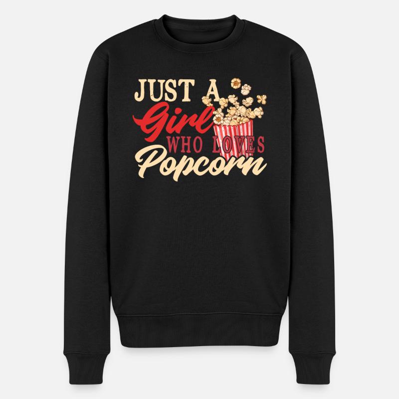 Femme pop-corn - Pull Premium bio Homme - noir
