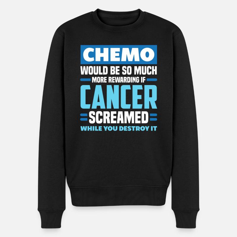 Traitement chimio-cancéreux - Pull Premium bio Homme - noir