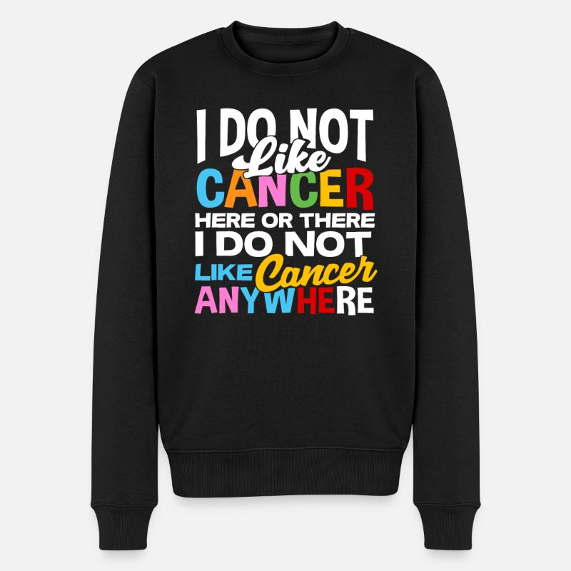 Chemo énonciation drôle - Pull Premium bio Homme - noir