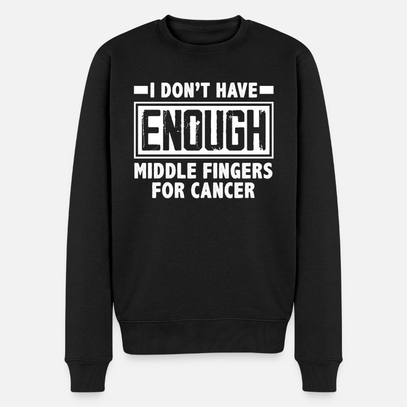 Le cancer chimio pue - Pull Premium bio Homme - noir