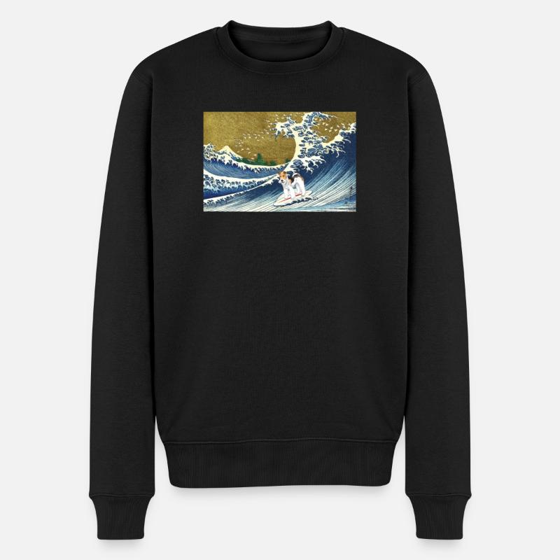 Fil Fox Terrier - Pull Premium bio Homme - noir