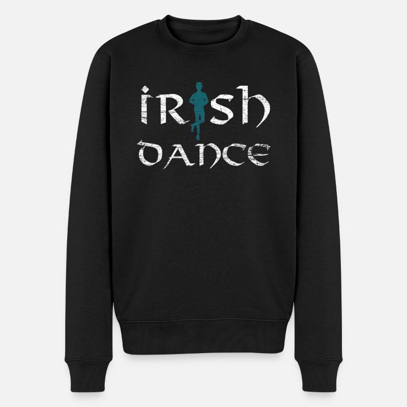 Danse irlandaise - Pull Premium bio Homme - noir