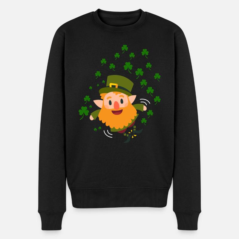 Saint-Patrick enfant enfant - Pull Premium bio Homme - noir