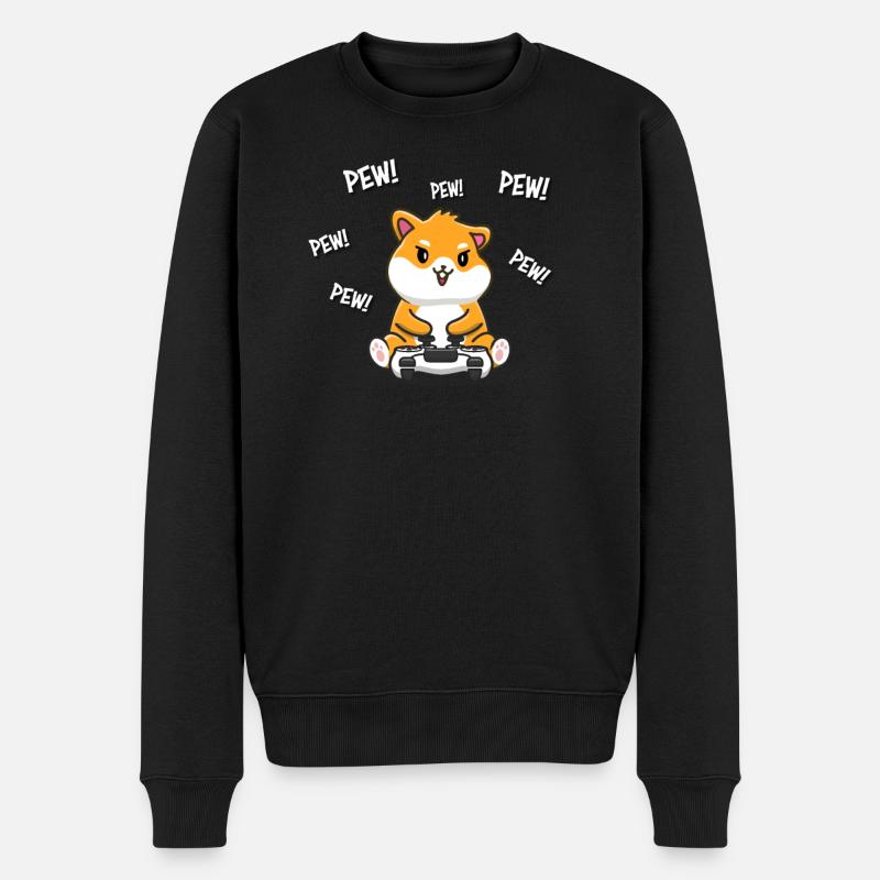 Hamster - Pull Premium bio Homme - noir