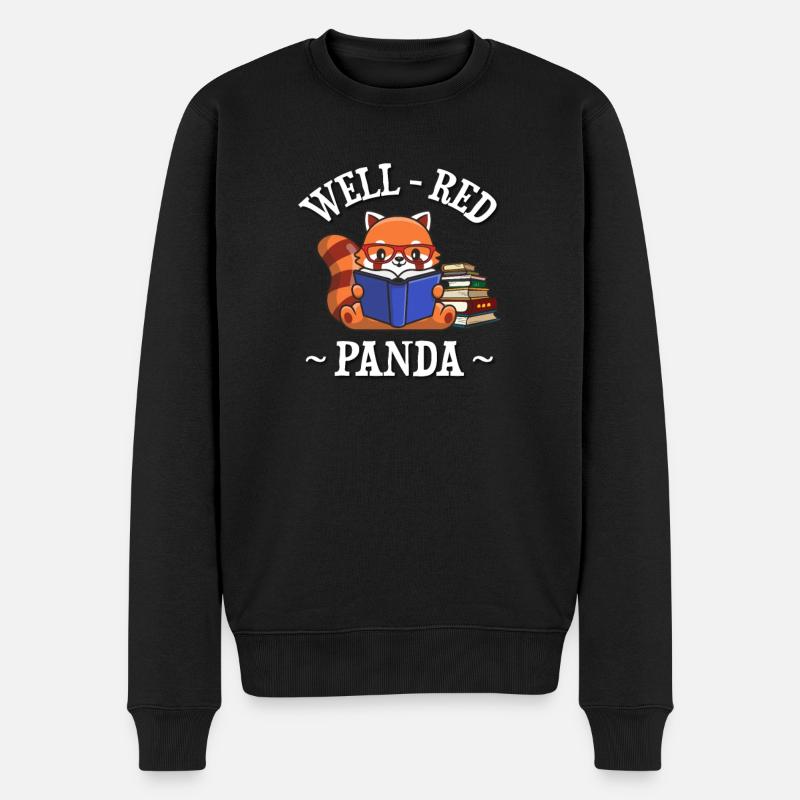 Petit panda - Pull Premium bio Homme - noir