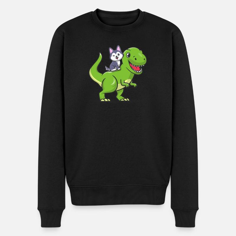 Malamute d’Alaska - Pull Premium bio Homme - noir