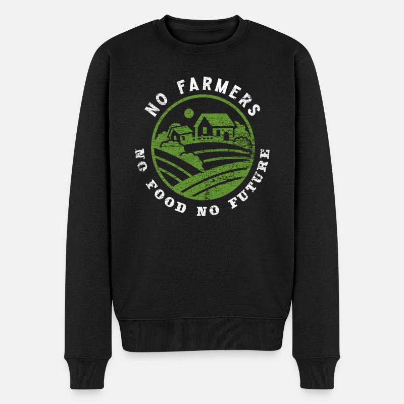 Farmer Farmer Food Future - Pull Premium bio Homme - noir