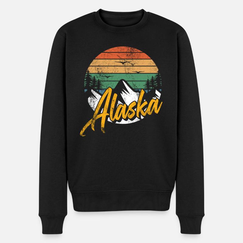 Alaska - Pull Premium bio Homme - noir